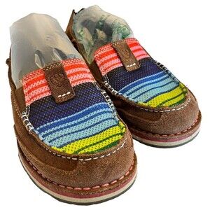 Ariat Slip on Shoes Cruiser Stripe Serape Size 6.5B Style 10018587